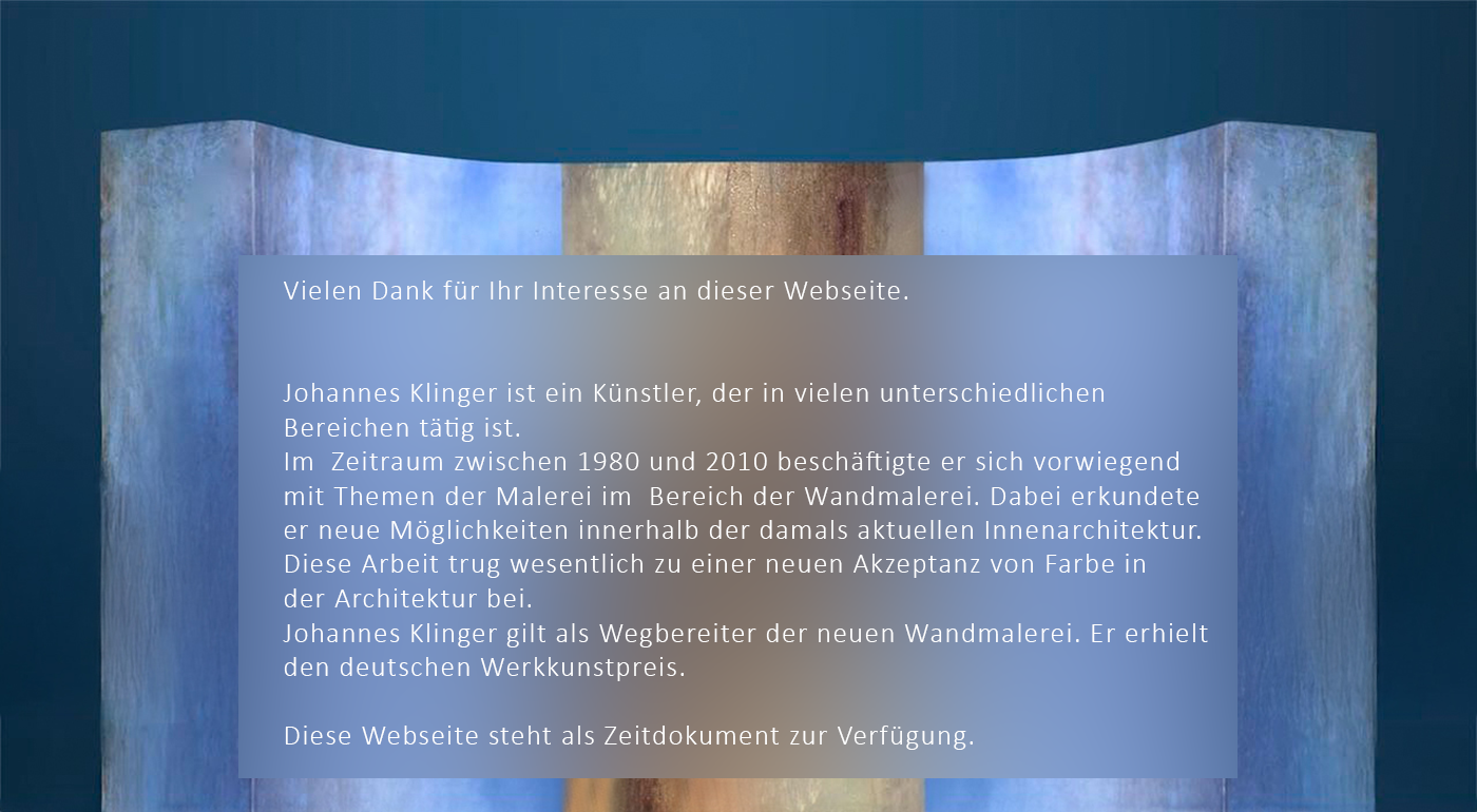 Wandmalerei: Johannes Klinger